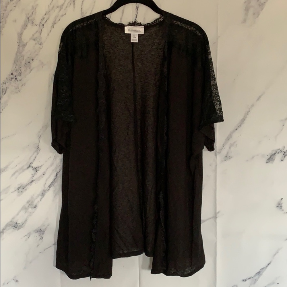 Motherhood Maternity Short Sleeve Cardigan